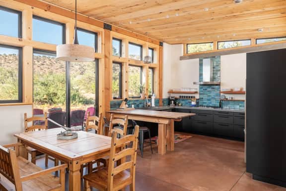 Handcrafted Adobe Home | Firepit, Cathedral Views - Image 2