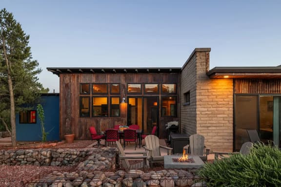 Handcrafted Adobe Home | Firepit, Cathedral Views - Image 1