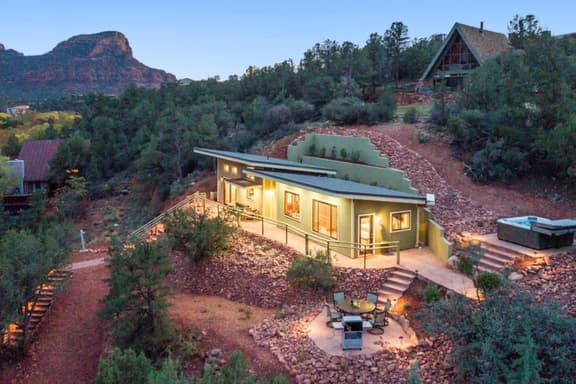 Sedona Adventure House | 180 Views, Hot Tub, Patio - Image 1
